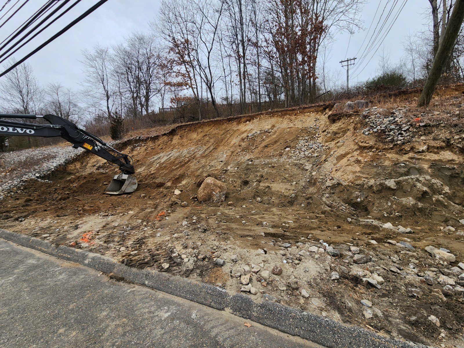 Clearing and Grubbing - Flanders Road (Route 161)